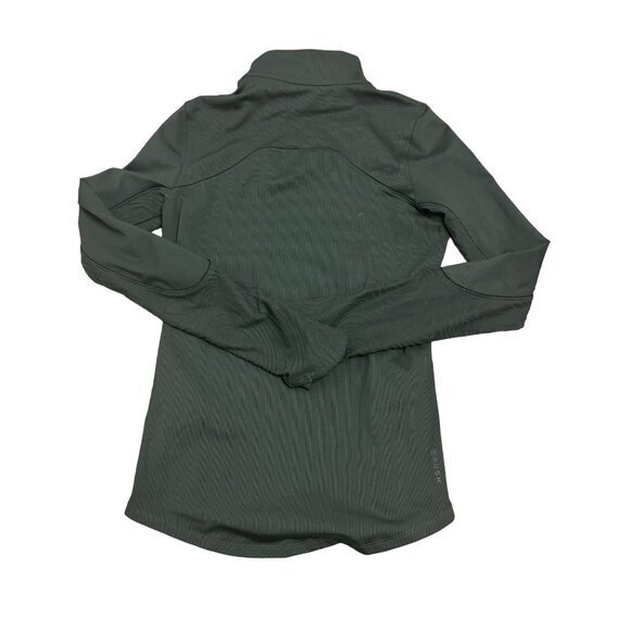 Under Armour Womens Size Small Green Iridescent Coldgear Rush Jacquard Mock Neck - Picture 9 of 9